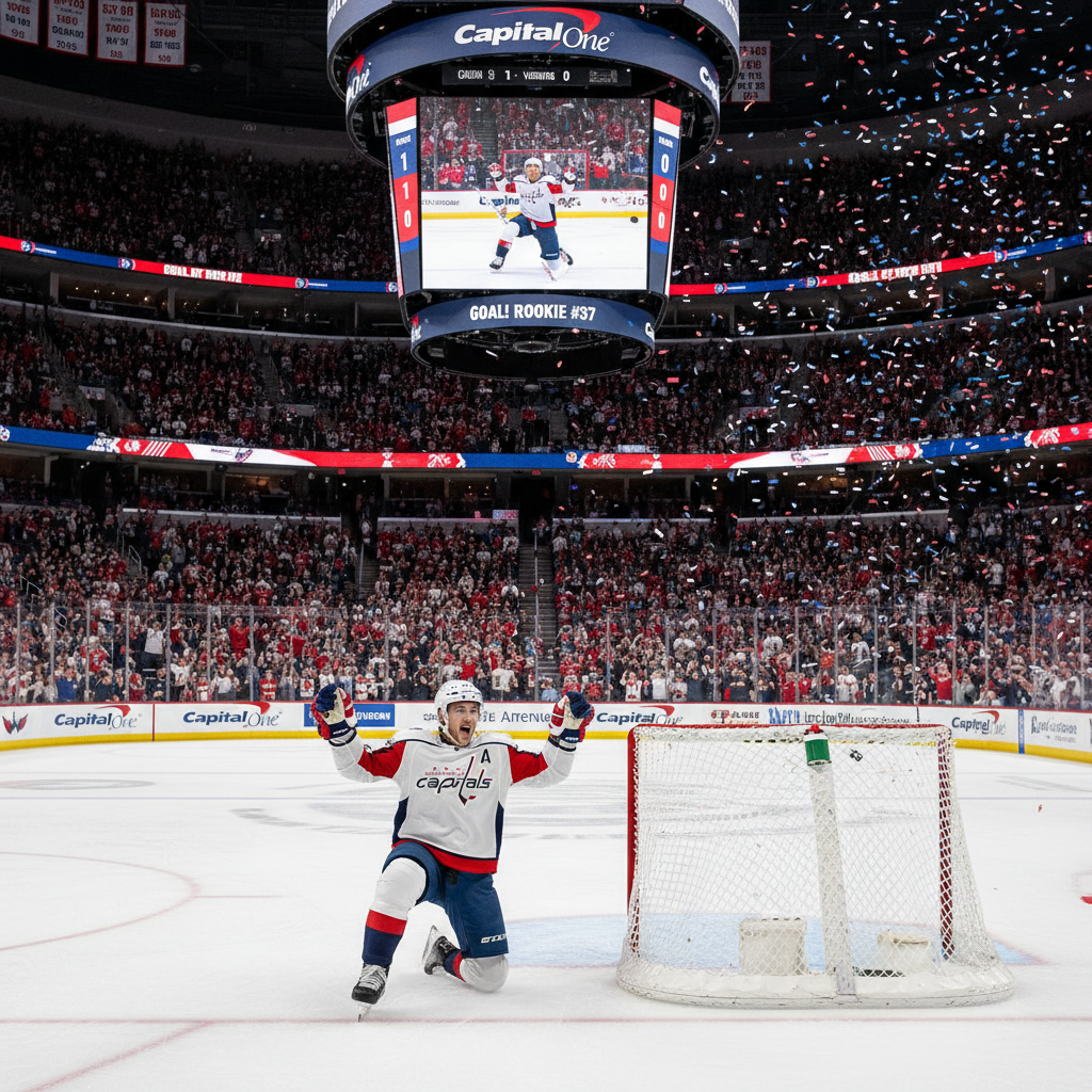 Washington Capitals’ Rising NHL Rookies Energize D.C. Hockey