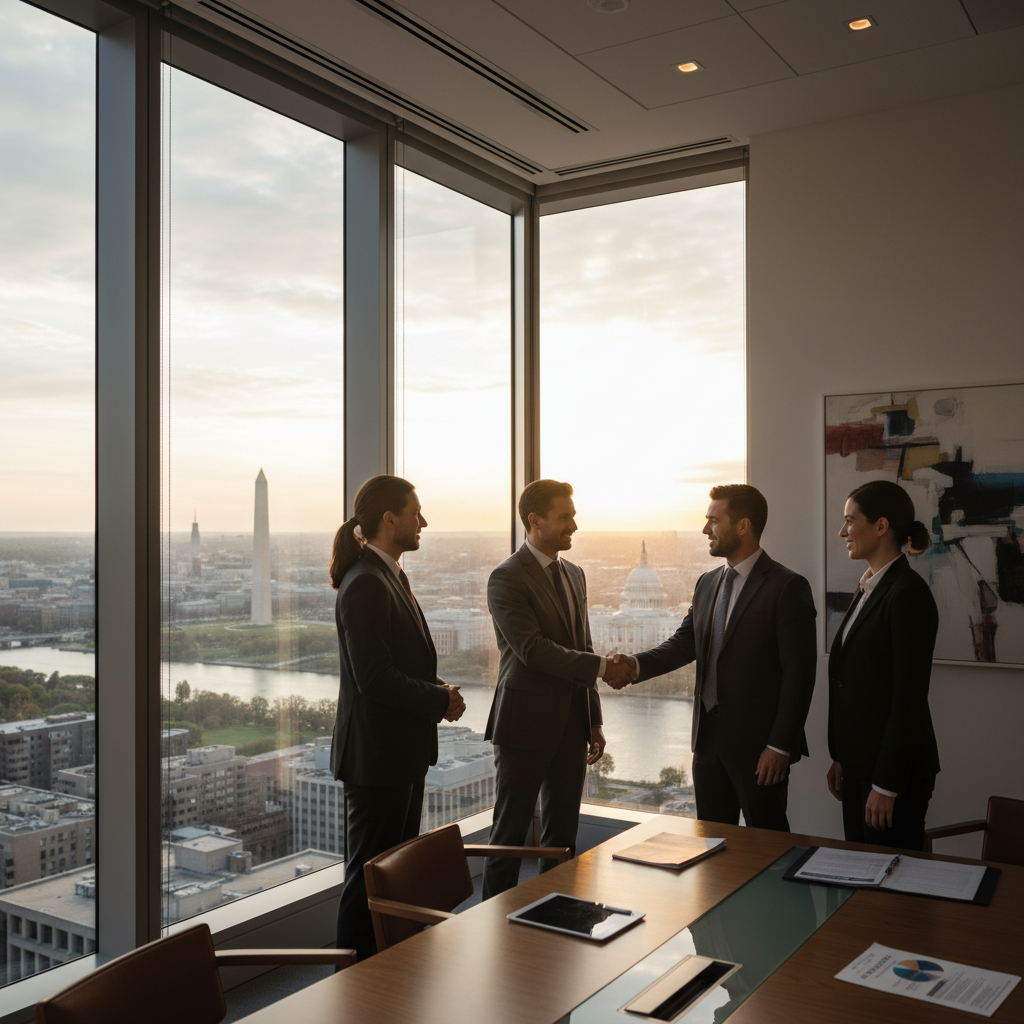 Washington D.C. Experiences Surge in Corporate Mergers and Acquisitions in 2025