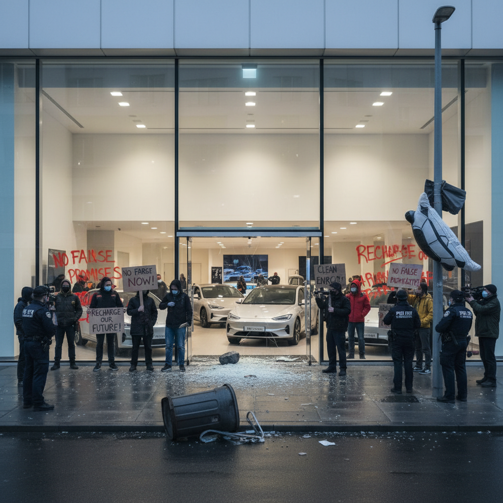 Tesla’s Q1 2025: Protests and Vandalism Impact Sales