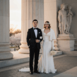 A Washington, D.C. Couple’s Old Hollywood Glamour Wedding Shines with Elegance and Personal Touches
