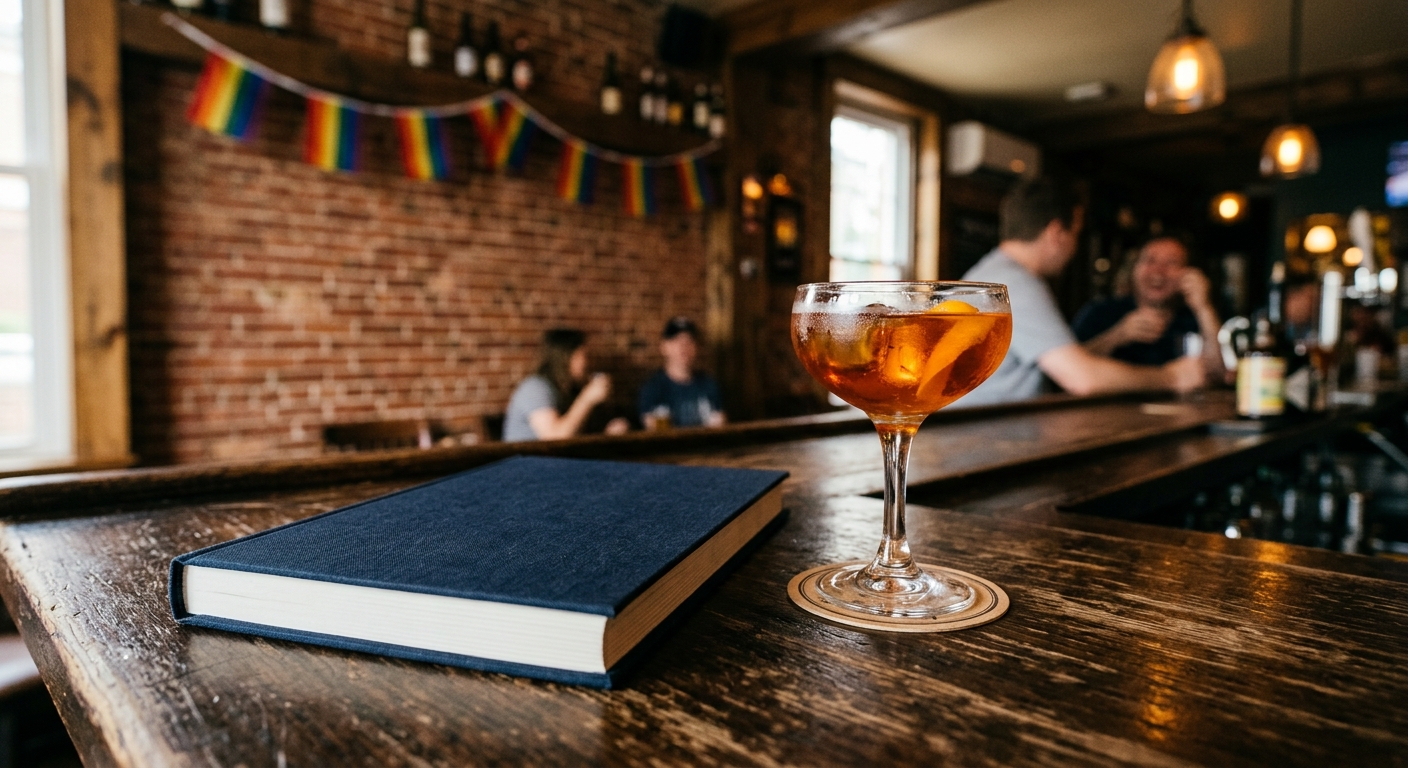 Washington, D.C. Gay Librarian Gareth Carter Spotlighted at Green Lantern Bar Fundraiser