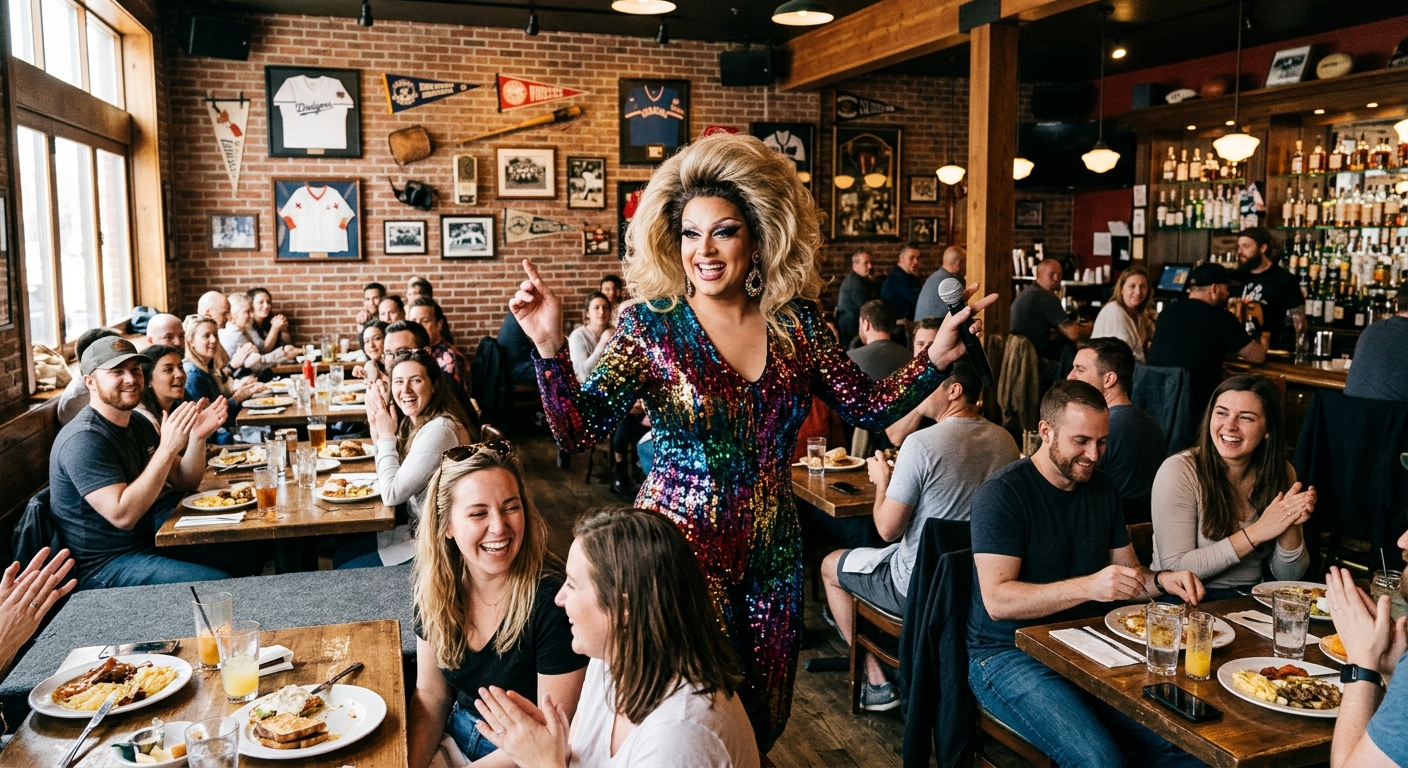 Nellie’s Drag Brunch Shines in Washington, D.C.’s LGBTQ Nightlife Scene